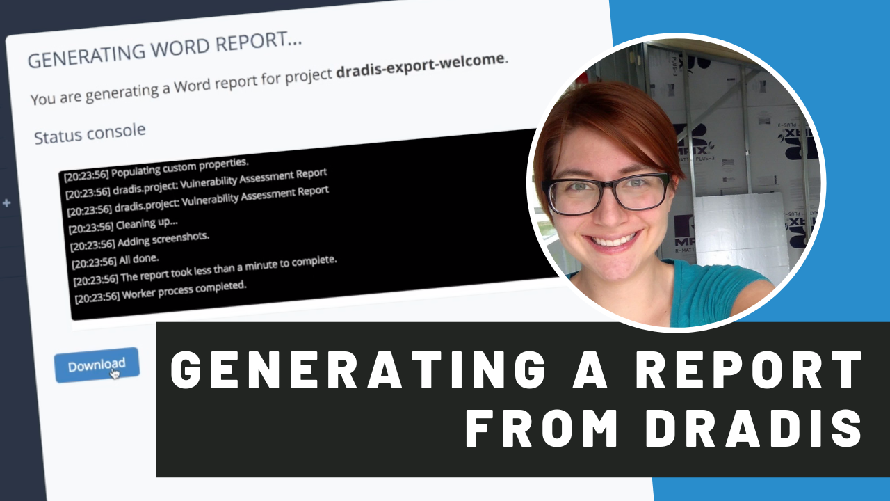 generating a report from dradis video thumbnail